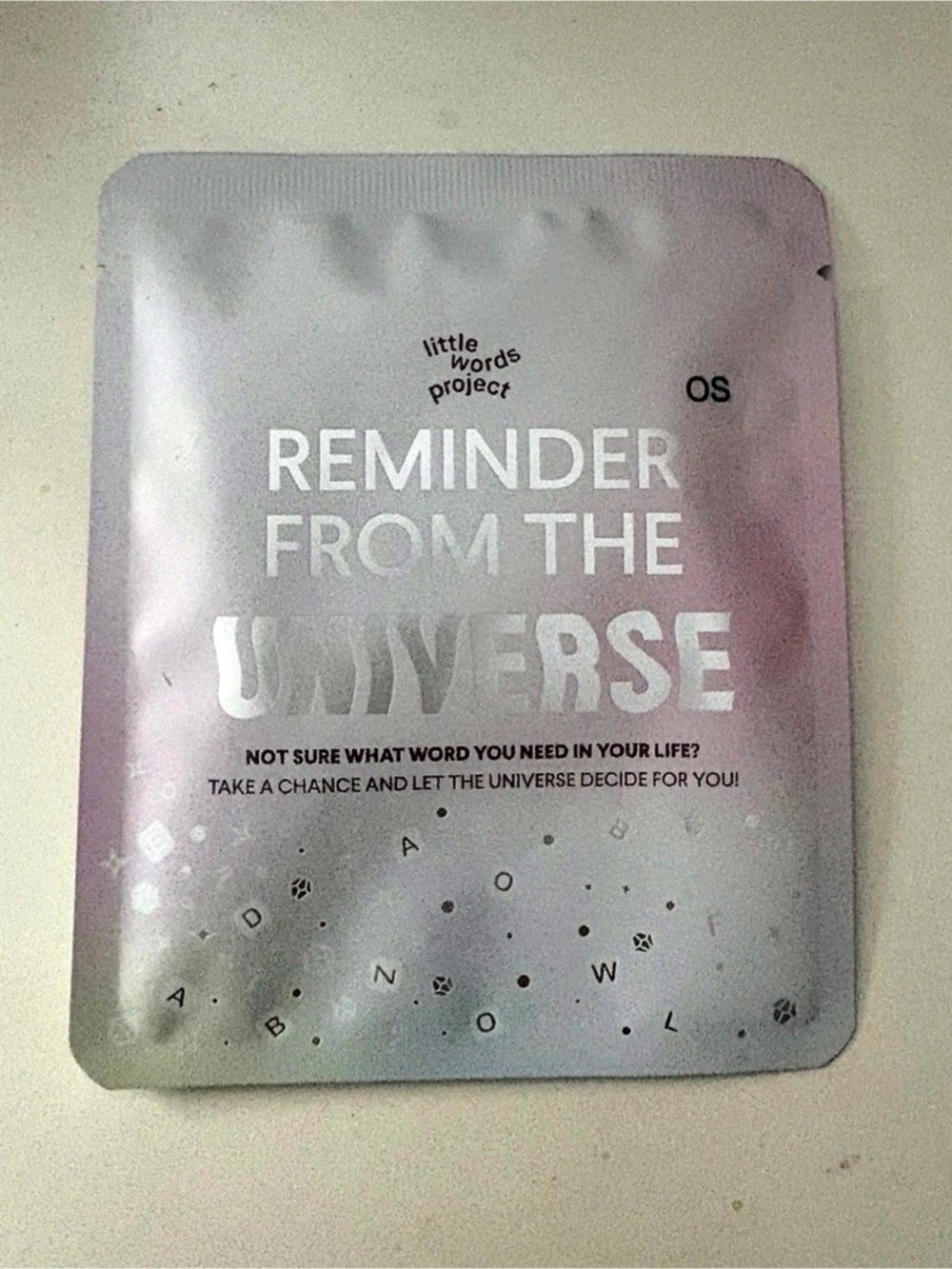 NWT Little Words Project Reminder From The Universe Blind Bag Bracelet Set